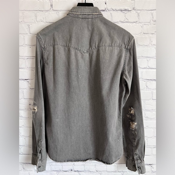 All Saints Denim Shirt - Picture 4 of 5